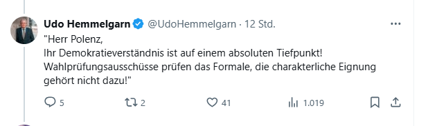 Fände es BTW schön, wenn der Herr Abgeordnete einen Beleg für seine Verfassungstreue vorlegen würde.🤡
web.archive.org/web/2019073023…