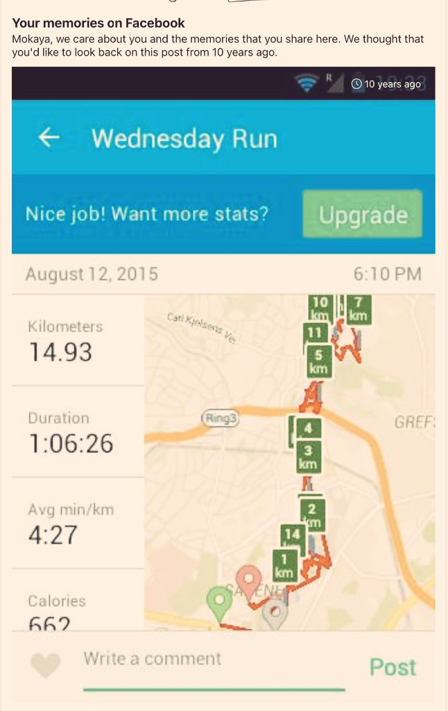 I used to be way faster and fitter at running 😲

I can't do a sub 5 anymore