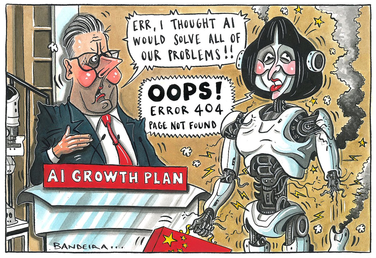 Graeme Bandeira (@graemebandeira) on Twitter photo ME 👇
Here's a thread. Minimal wording. Lots of pictures. Hope you like it. It's time to embrace creativity. Stuff done with pen, ink, pencils, crayons, whatever. Not AI or Grok. You can't create art by pressing a button!
I draw political cartoons for <a href="/NorthernAgenda_/">The Northern Agenda</a> 👇 ME 👇
Here's a thread. Minimal wording. Lots of pictures. Hope you like it. It's time to embrace creativity. Stuff done with pen, ink, pencils, crayons, whatever. Not AI or Grok. You can't create art by pressing a button!
I draw political cartoons for <a href="/NorthernAgenda_/">The Northern Agenda</a> 👇