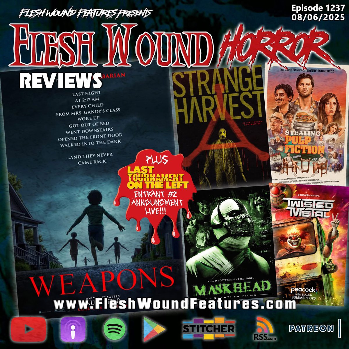 FWFeaturesDan's tweet photo. https://t.co/2qrwprE0mB #Weapons #WeaponsMovie #SavageHarvest #Maskhead #UnearthedFilms @Unearthedfilms @PromoteHorror #StealingPulpFiction #TwistedMetal https://t.co/LEJL26joZm