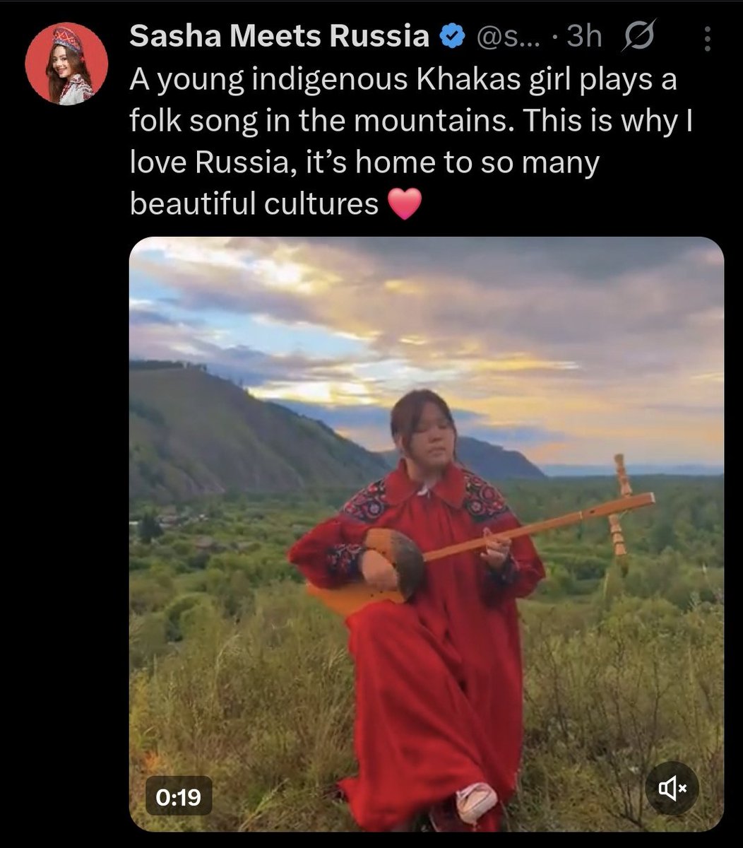 Ah, the Khakas people, whose language is dying out because of moskal suppression policy to the langauge. Nice one AIDS queen.