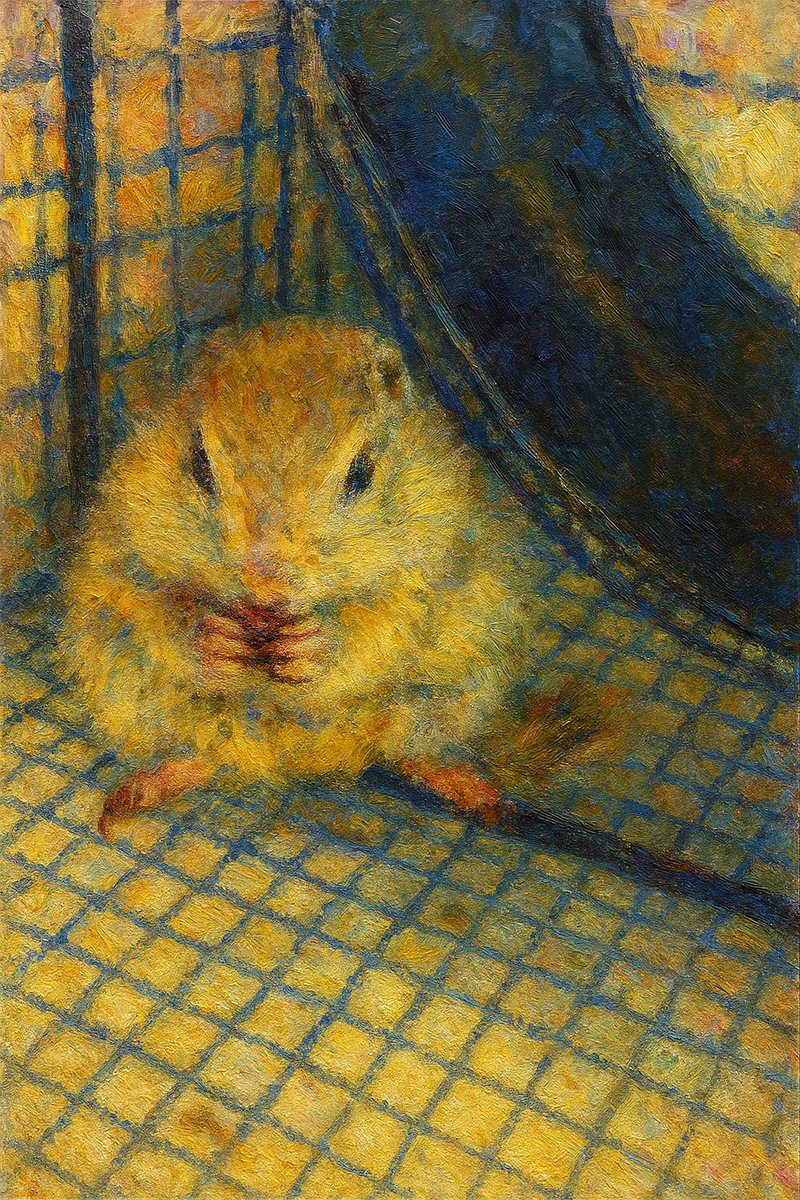 うちの子をAIに絵にしてもらった(*^^*)