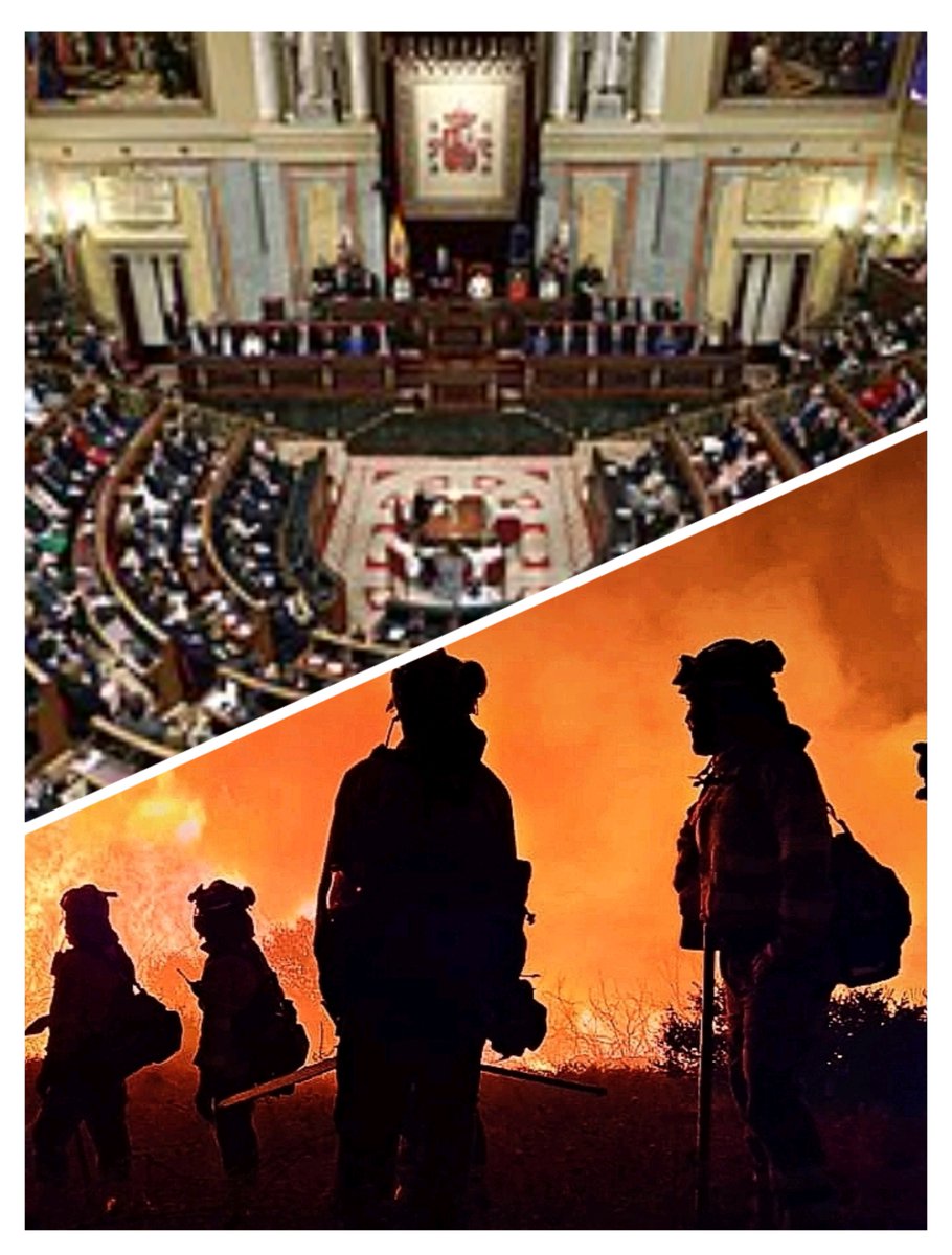 SandezSndez1's tweet photo. Sigan a lo suyo echándose las culpas unos a otros del desastre que vivimos todos los años a causa de los incendios forestales y de nuestras nefastas condiciones laborales.

Nosotros mientras tanto  seguiremos luchando contra los incendios forestales que es para lo que nos pagan. https://t.co/DEuhIVH0Au