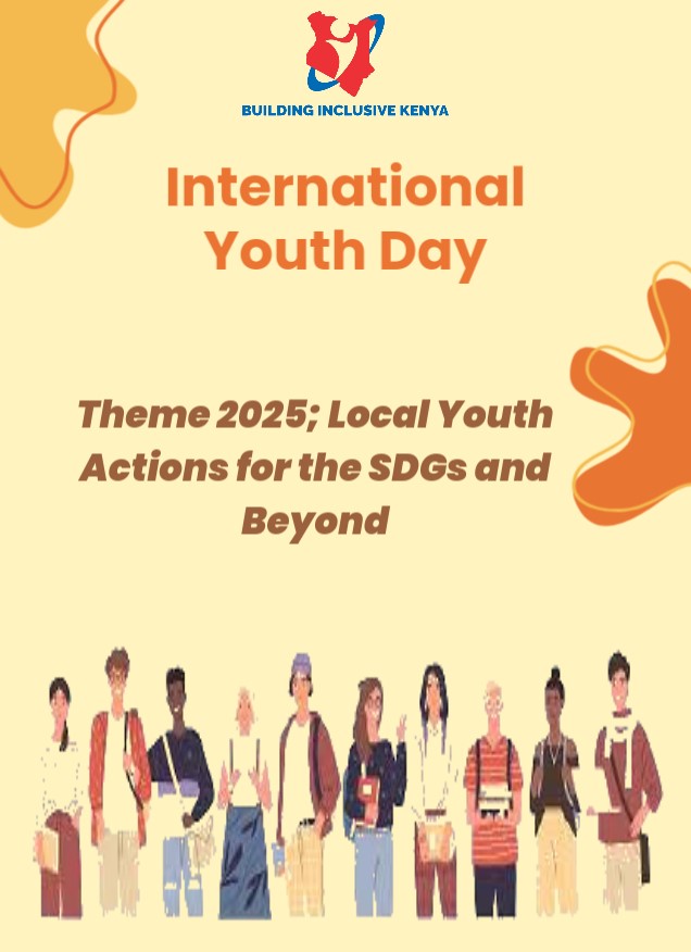 "This #InternationalYouthDay, we celebrate the power, resilience &amp; innovation of young persons with disabilities. 🌍💪 Inclusion isn’t charity — it’s a right. Let’s ensure every youth has equal access to education, jobs &amp; decision-making spaces. #PWDs #YouthVoicesMatter"