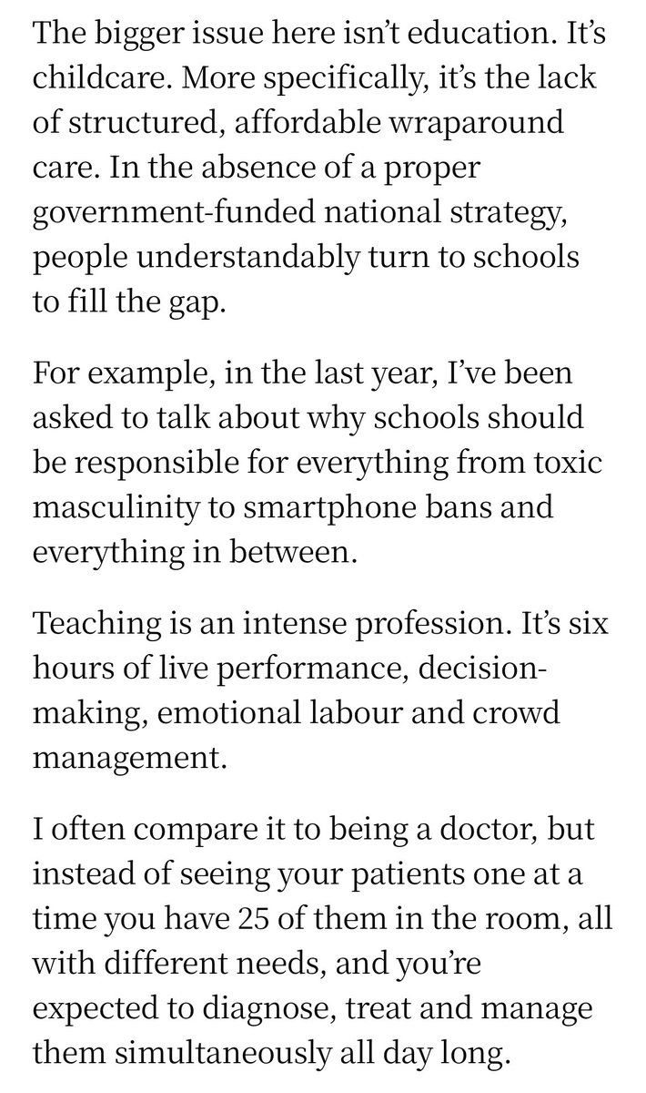 ciaraquill's tweet photo. #edchatie
Are school holidays too long? A mother of two &amp; school principal debate
https://t.co/smgsKRkxCl…
Well said 👏🏻 @simonmlewis 
To be fair, the parent Niamh made valid points &amp; did not denigrate teachers unlike some pieces on school hols by Jen Hogan, Mary McCarthy et al. https://t.co/X6JEoJAelH