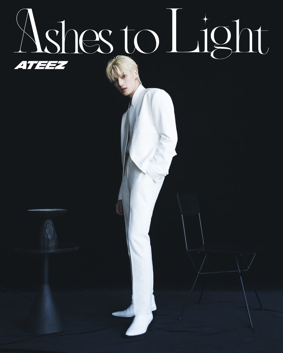 📷] ATEEZ JAPAN 2ND FULL ALBUM「Ashes to Light」 Album Photo B