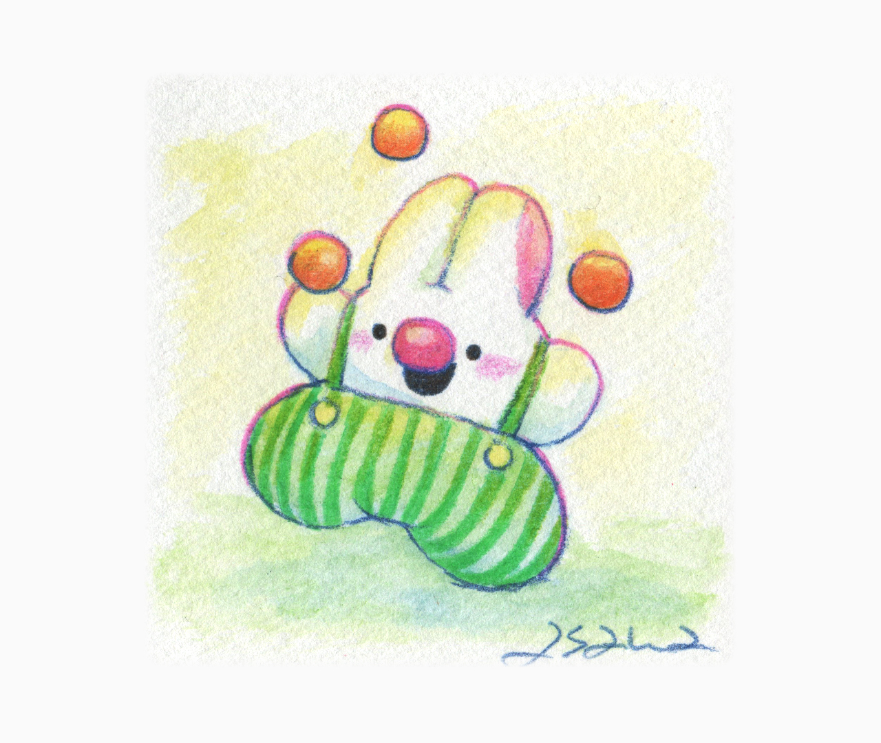 ♡ネモフィラリースのブランコで♡シーグラスアート うさぎ ♡ネモフィラリースのブランコで♡シーグラスアート うさぎ