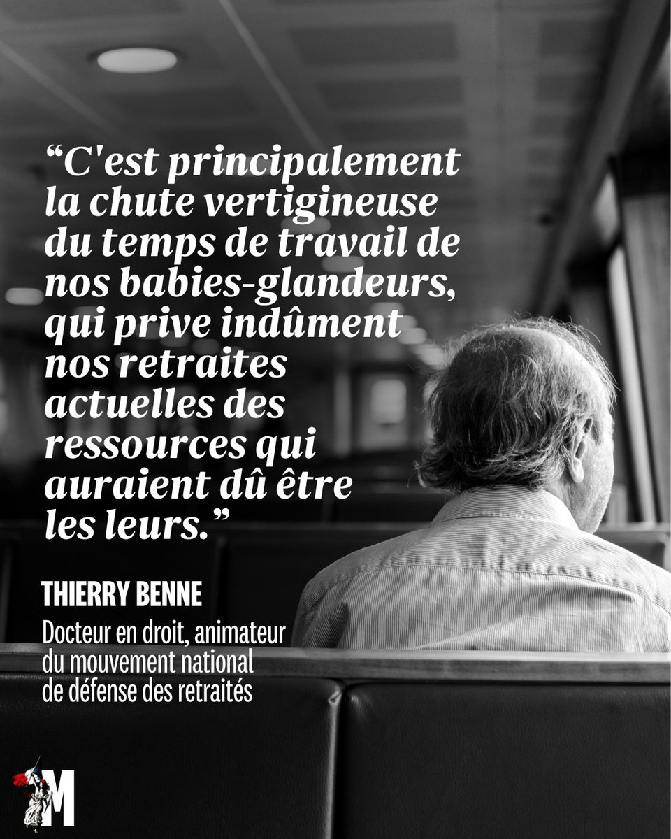 "Papy-boomer de 83 ans", docteur en droit et animateur du mouvement national de défense des #retraités, Thierry Benne a tenu à rédiger une réponse "à toutes les calomnies et les avanies" qu’un certain nombre de "babies-glandeurs", comme il les appelle, tiennent à déverser sur