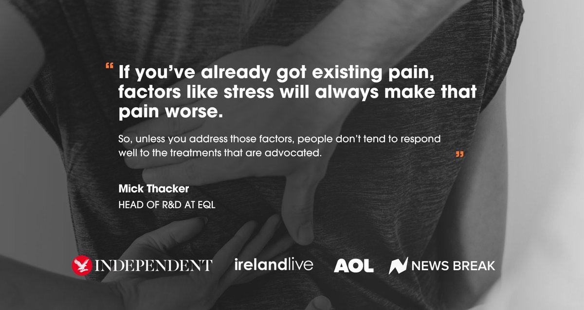 EQL (@eql_ai) on Twitter photo Back pain doesn’t just hurt – it sidelines workers, strains systems & costs billions.
Our Head of R&D Prof Mick Thacker was featured in <a href="/Independent/">The Independent</a>, raising awareness of the deeper causes behind one of the UK’s most common chronic health conditions.
🔗 independent.co.uk/life-style/hea… Back pain doesn’t just hurt – it sidelines workers, strains systems & costs billions.
Our Head of R&D Prof Mick Thacker was featured in <a href="/Independent/">The Independent</a>, raising awareness of the deeper causes behind one of the UK’s most common chronic health conditions.
🔗 independent.co.uk/life-style/hea…