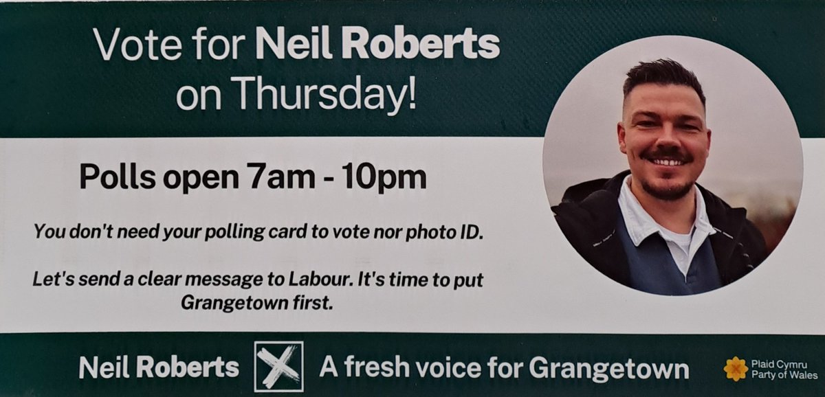 Jon Matthias (@jongudmund) on Twitter photo Been ages since I posted on here. I've done an election leaflet round up on my blog for the council by-election
pantperthog.blogspot.com/2025/08/counci…
I'm voting <a href="/Plaid_Cymru/">Plaid Cymru 🏴</a> Been ages since I posted on here. I've done an election leaflet round up on my blog for the council by-election
pantperthog.blogspot.com/2025/08/counci…
I'm voting <a href="/Plaid_Cymru/">Plaid Cymru 🏴</a>