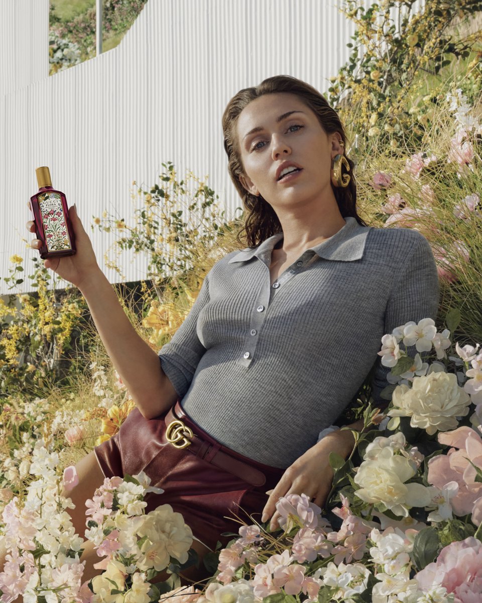 Meet #GucciFlora Gorgeous Gardenia Intense, the new Eau de Parfum to join the House’s signature fragrance family. Unveiled against the dreamy Hollywood skyline with <a href="/MileyCyrus/">Miley Cyrus</a>, the new scent infuses a feeling of unforgettable joy with its floral, woody gourmand essence.