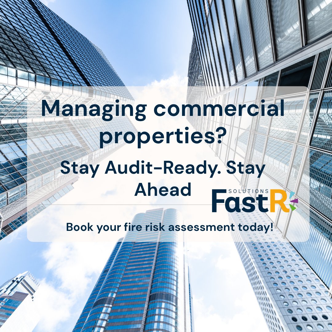 FastRSolutions's tweet image. 🔥 Are Your Fire Safety Records Inspection-Ready?
Surprise audits happen. If your FRA’s out of date, your property — and reputation — could be at risk.
We make compliance easy.
📅 Book your Fire Risk Assessment now on 0800 246 1802
#FRA #FireSafety #CommercialProperty