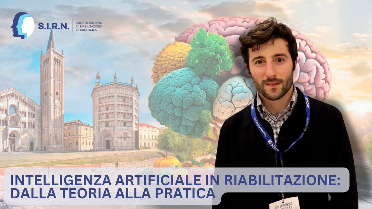 Al Congresso SIRN di Parma, Nicolò Baldini, dottorando di ricerca all’Università Politecnica delle Marche, racconta l’esperienza di una sessione intensiva dedicata all’intelligenza artificiale applicata alla riabilitazione. #SIRN2025

youtu.be/UCDrKWROgho