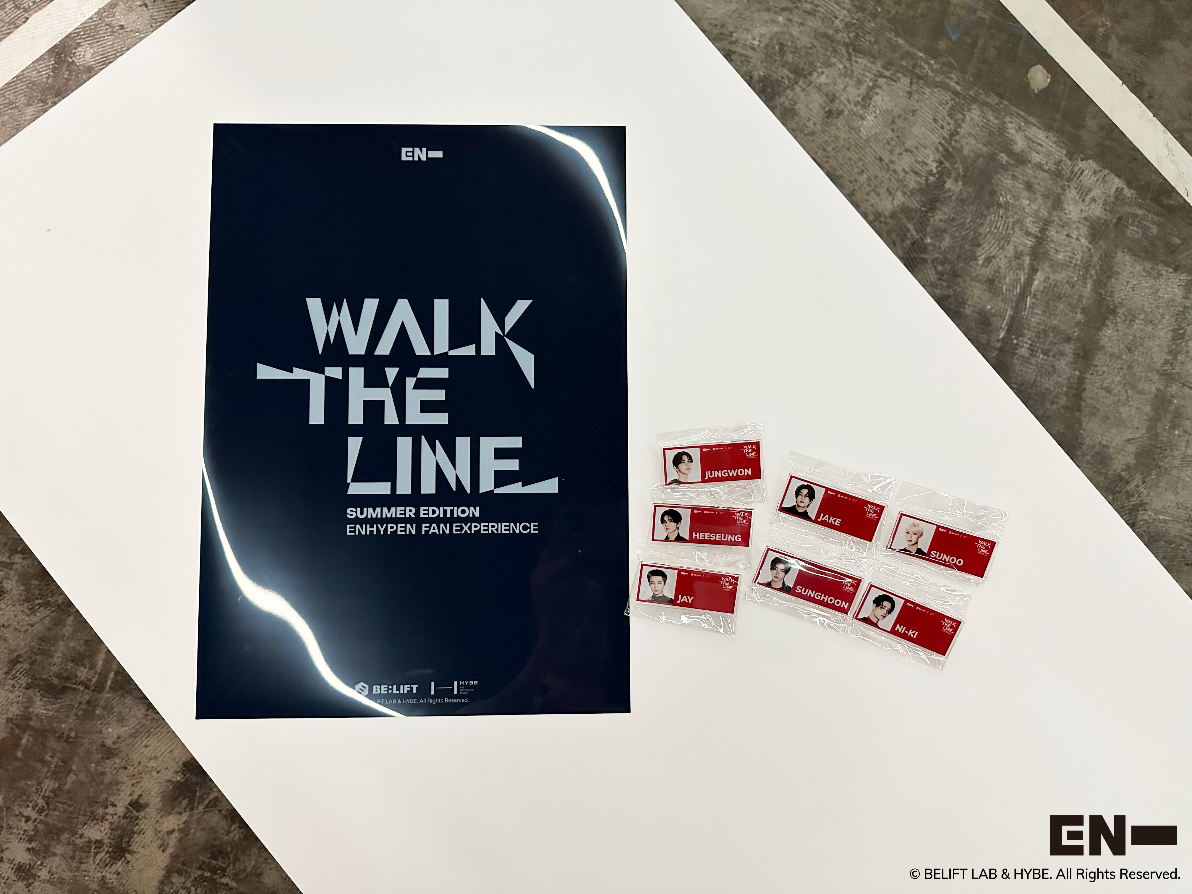 ENHYPEN WALK THE LINE IN JPラントレ 新品未開封 enhypen ニキ トレカ 42 walk the line ラントレ フォトカード