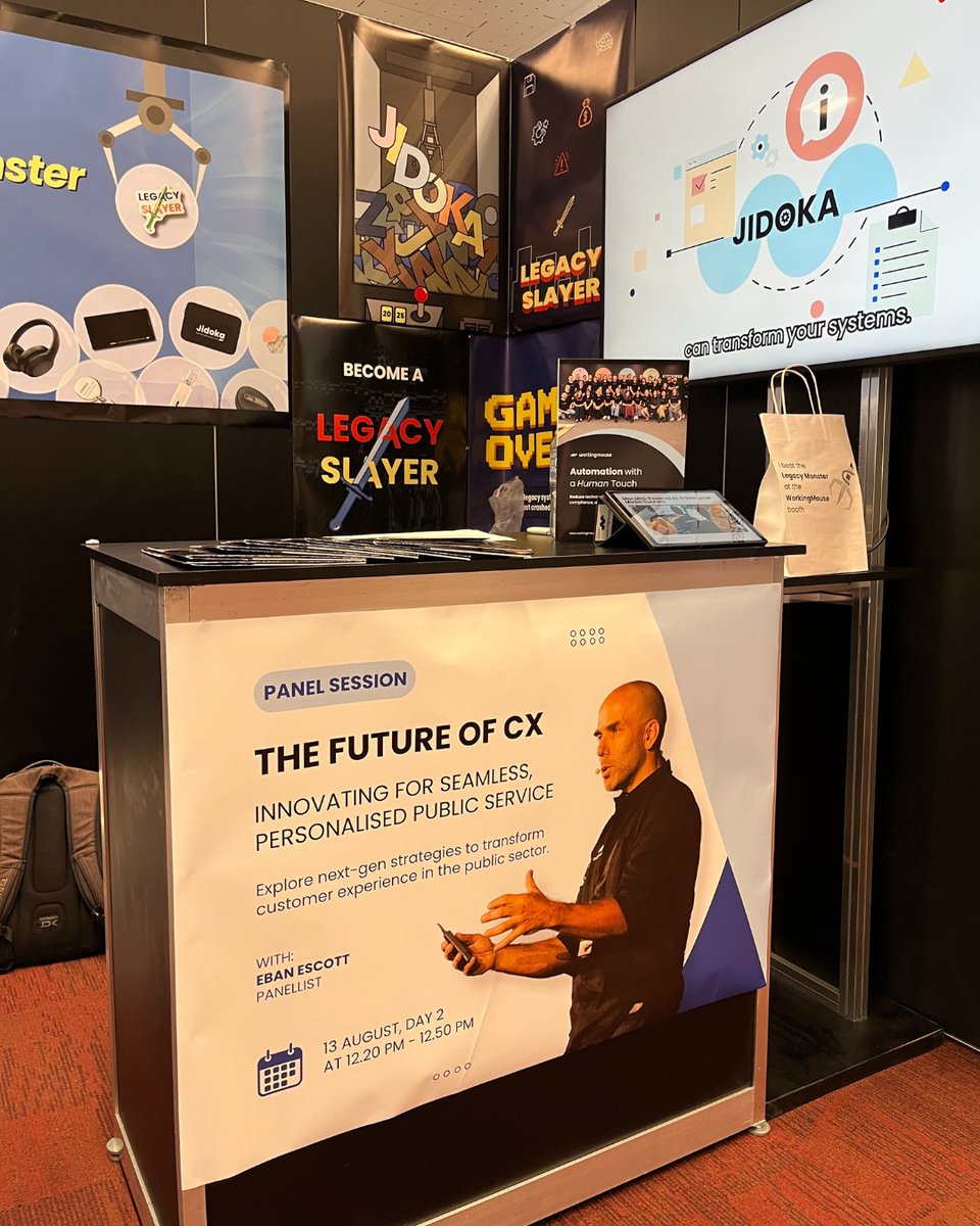 WorkingMouse_'s tweet image. The Legacy Monster never stood a chance! So many people won that we’ve run out of prizes for today.

Don’t worry, we’ll be restocked with amazing prizes tomorrow.

#TechInGov #ContinuousModernisation #PublicSectorInnovation