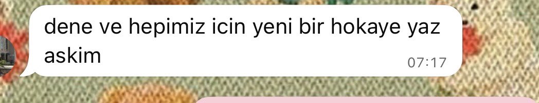 Yeter ki kızlarıma ders olsun