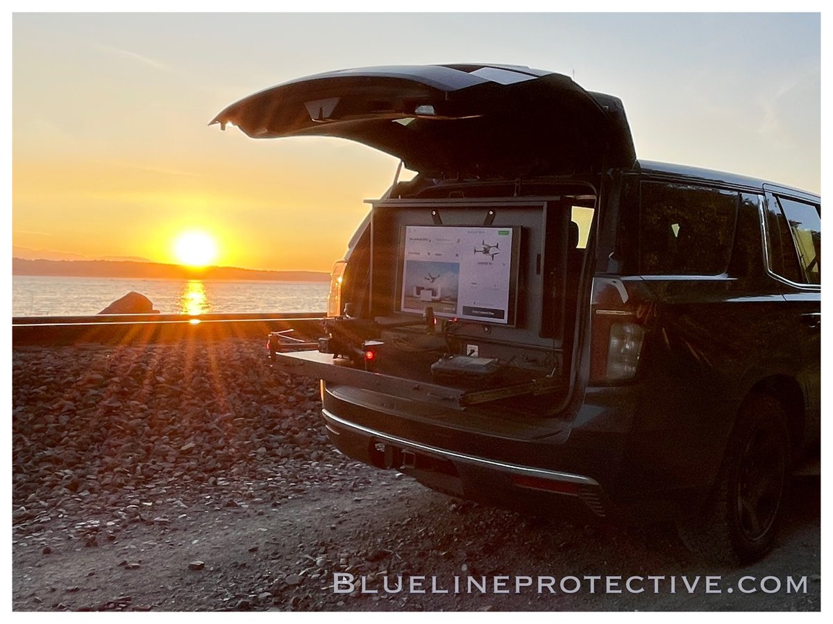 BLPSPatrol's tweet image. Well folks, that’s a wrap—chasing the sun into a Pacific Northwest sunset. #bluelineprotective #patrol #drone #sUAS