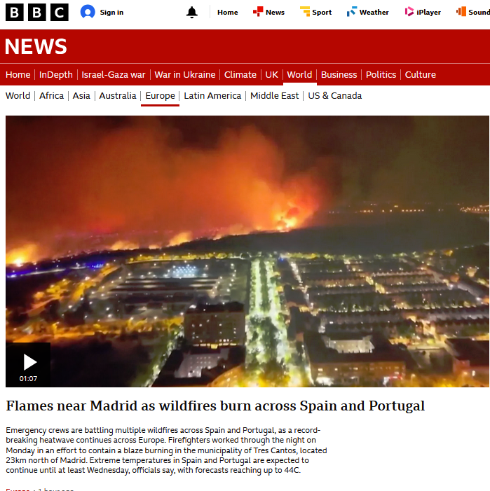 This is climate disaster, it is out of control, it is accelerating. Stop flying, stop all too-fast-too-frequent travel on powered vehicles, tell your Govt to stop overconstruction&amp;overtourism and save all greentields. Or we all lose everything. bbc.co.uk/news/videos/c8…
