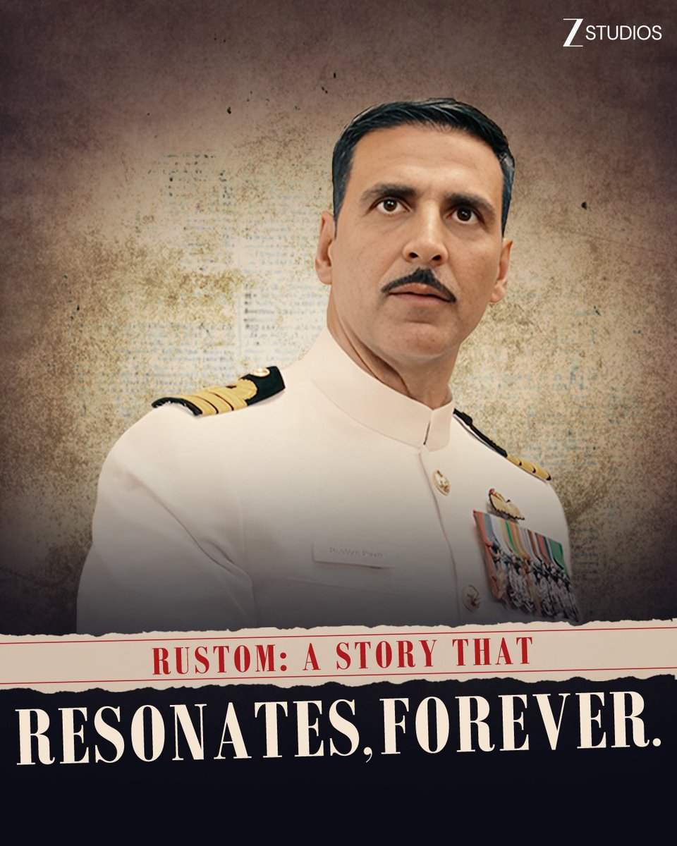 Zee Studios (@zeestudios_) on Twitter photo 9 years of courage, love & justice! ❤️
#Celebrating9YearsOfRustom
<a href="/akshaykumar/">Jolly Mishra - Asli Jolly from Kanpur</a> #IleanaDCruz #EshaGupta #ArjanBajwa <a href="/ZeeMusicCompany/">Zee Music Company</a>
#Rustom #ZeeStudios #Bollywood 9 years of courage, love & justice! ❤️
#Celebrating9YearsOfRustom
<a href="/akshaykumar/">Jolly Mishra - Asli Jolly from Kanpur</a> #IleanaDCruz #EshaGupta #ArjanBajwa <a href="/ZeeMusicCompany/">Zee Music Company</a>
#Rustom #ZeeStudios #Bollywood