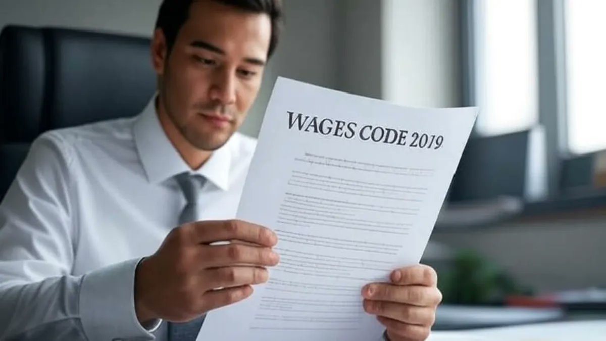 ProgressIndiaIn's tweet image. Wages Code 2019 = समय पर वेतन + बोनस का हक + समान वेतन 📢
जानें नए श्रम कानून की पूरी जानकारी 
progressindia.in/2025/08/wages-…
 #ProgressIndia #LabourLaw #WagesCode