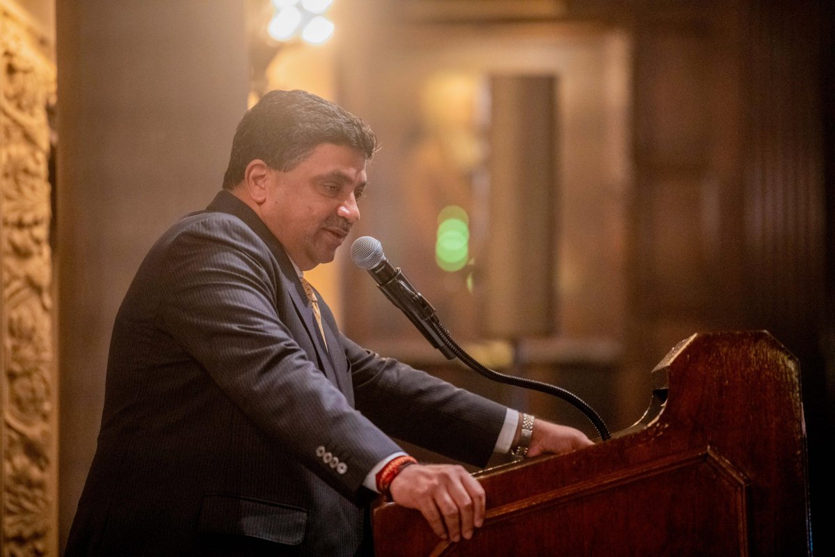 ptrmadurai's tweet photo. Honoured to deliver the Presidential Address at the JGU Alumni Meet in New York, held at the Harvard Club as part of O.P. Jindal Global University’s Distinguished Public Lecture series on “India at 2047: The Future of Law & Justice in the World’s Largest Democracy.”

Spoke alongside Hon’ble Mr. Justice U.U. Lalit, former Chief Justice of India, reflecting on how technology, federalism, and inclusive governance will shape India’s democratic journey over the next two decades.

The occasion also marked the release of JGU’s Sustainable Development Report 2025, underscoring the role of academia in fostering innovation, equity, and global cooperation.

My thanks to Prof. (Dr.) C. Raj Kumar, and the @JindalGlobalUNI team for hosting a thought-provoking evening of dialogue and exchange.