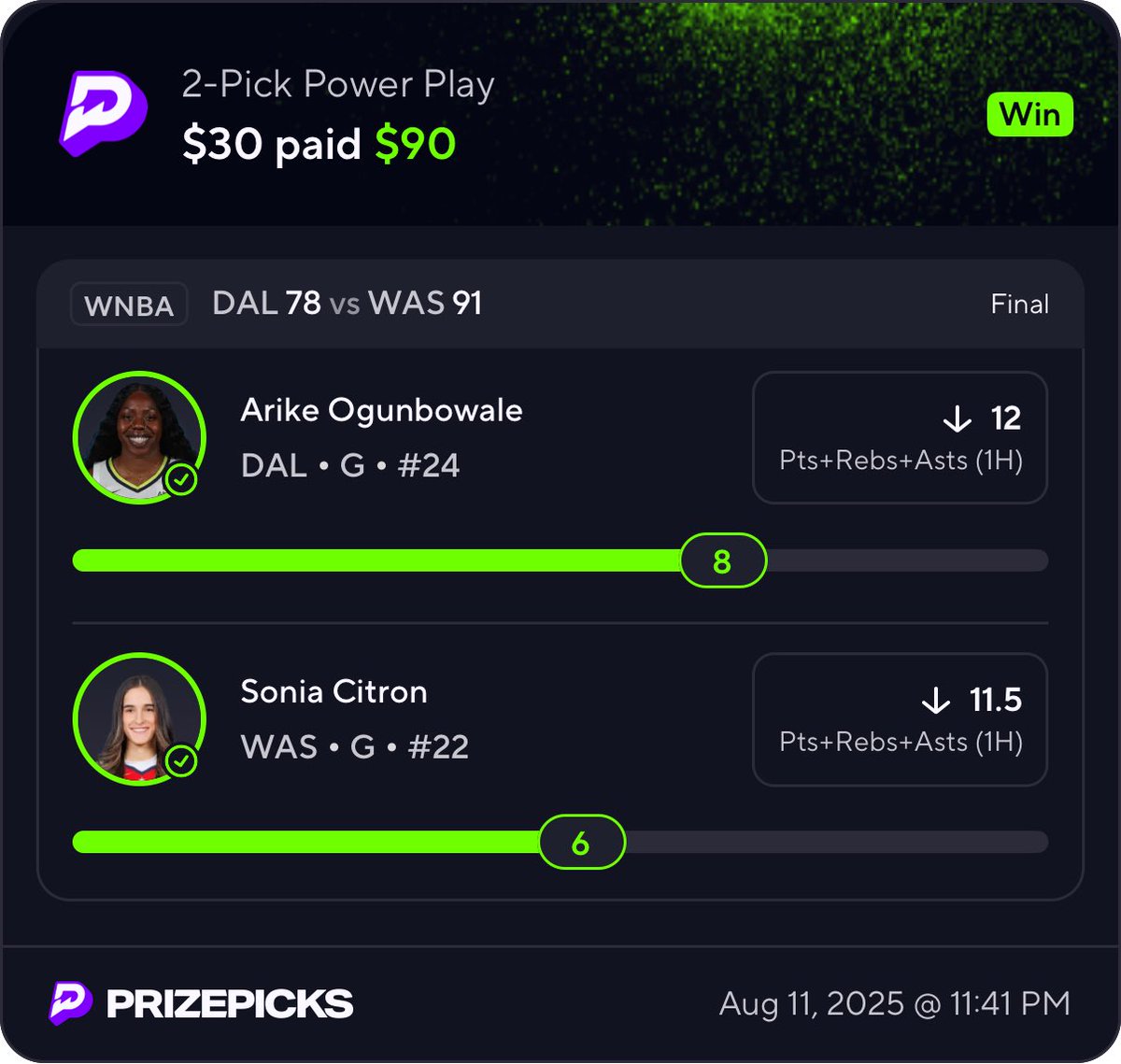 NoChanceLeft's tweet photo. These are just a couple of the winning tickets. And trust that we show the losses too. But we’re seeing more green than we ever have before https://t.co/WvkSjABJgJ
