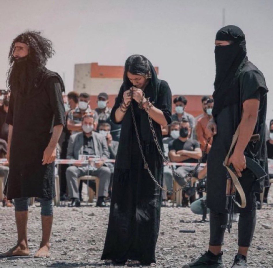 I’ll tell you exactly who she doesn’t speak for—the millions of women and children brutalised across the Muslim world: the 500,000 Yazidi women snatched by ISIS and condemned to a life of slavery in Kurdistan, and the hundreds of gay men and women publicly executed in Iran. Their