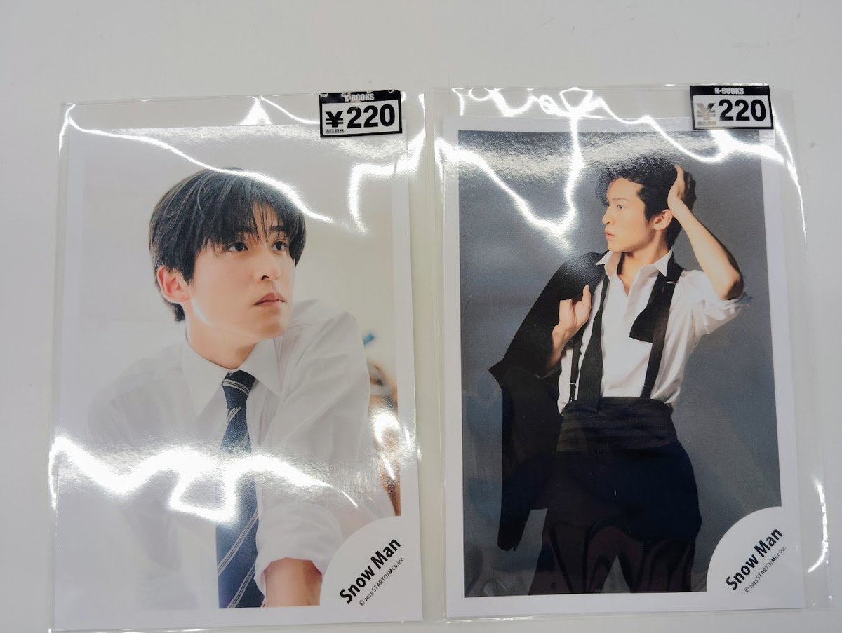 入荷情報】 #SnowMan #目黒蓮 さんの公式写真が入荷しました！！ 2025 