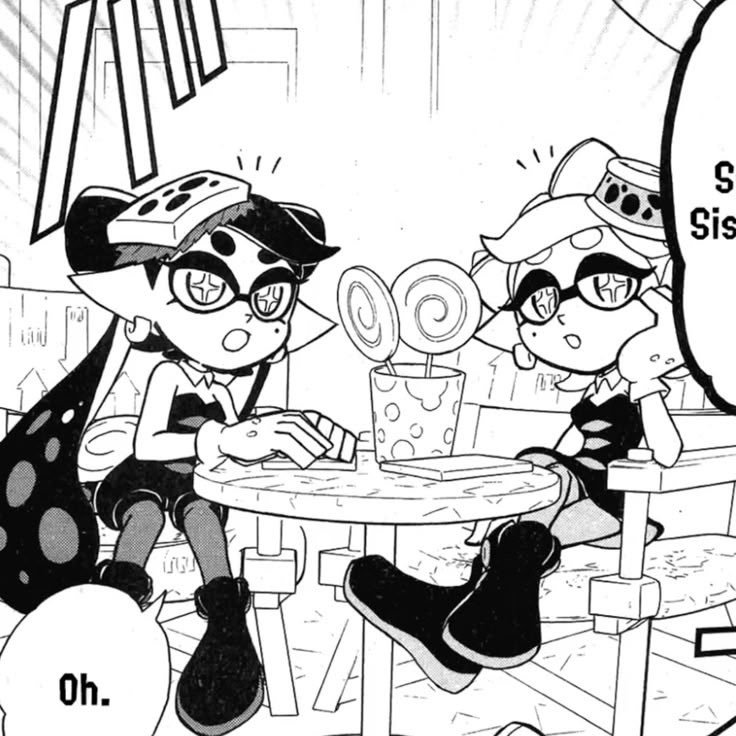 Day 46 (The Splatoon Manga has always weirdly reminded me of PASWG artstyle)