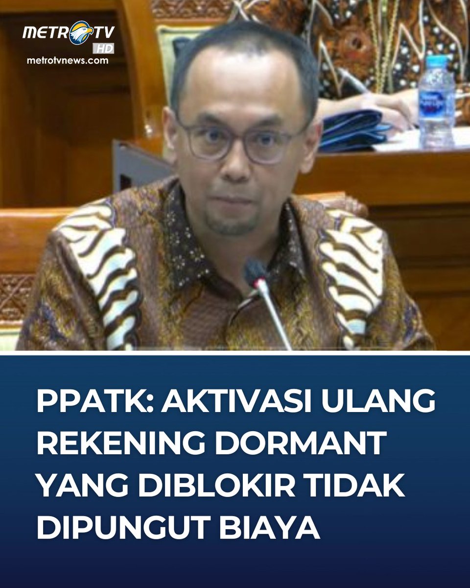 PPATK menyatakan rekening dormant atau rekening tidak mengalami transaksi dalam jangka waktu tertentu yang sebelumnya diblokir kini telah dibuka kembali. PPATK juga menegaskan aktivasi ulang rekening dormant tidak dipungut biaya alias gratis.
