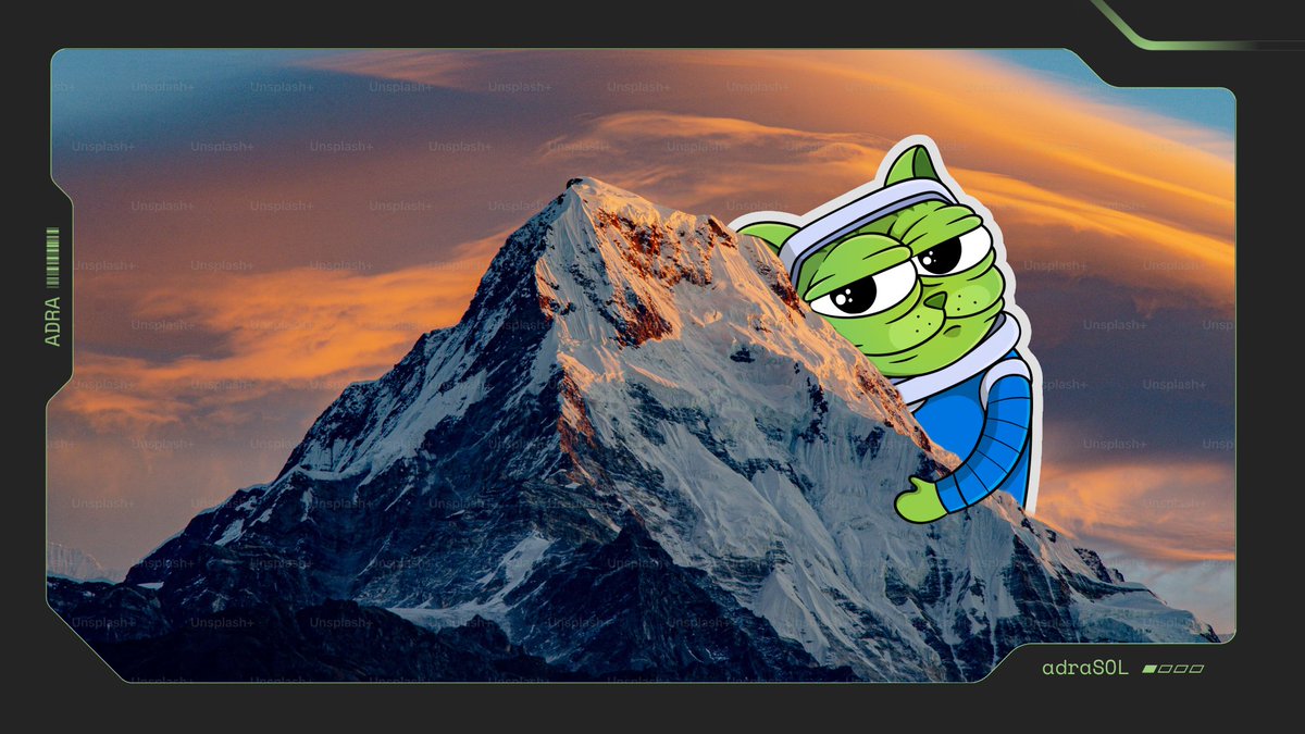 The summit waits for the first step.

Start climbing with $adraSOL and $lrtsSOL across DeFi.

Stake, restake, and watch your yield rise.