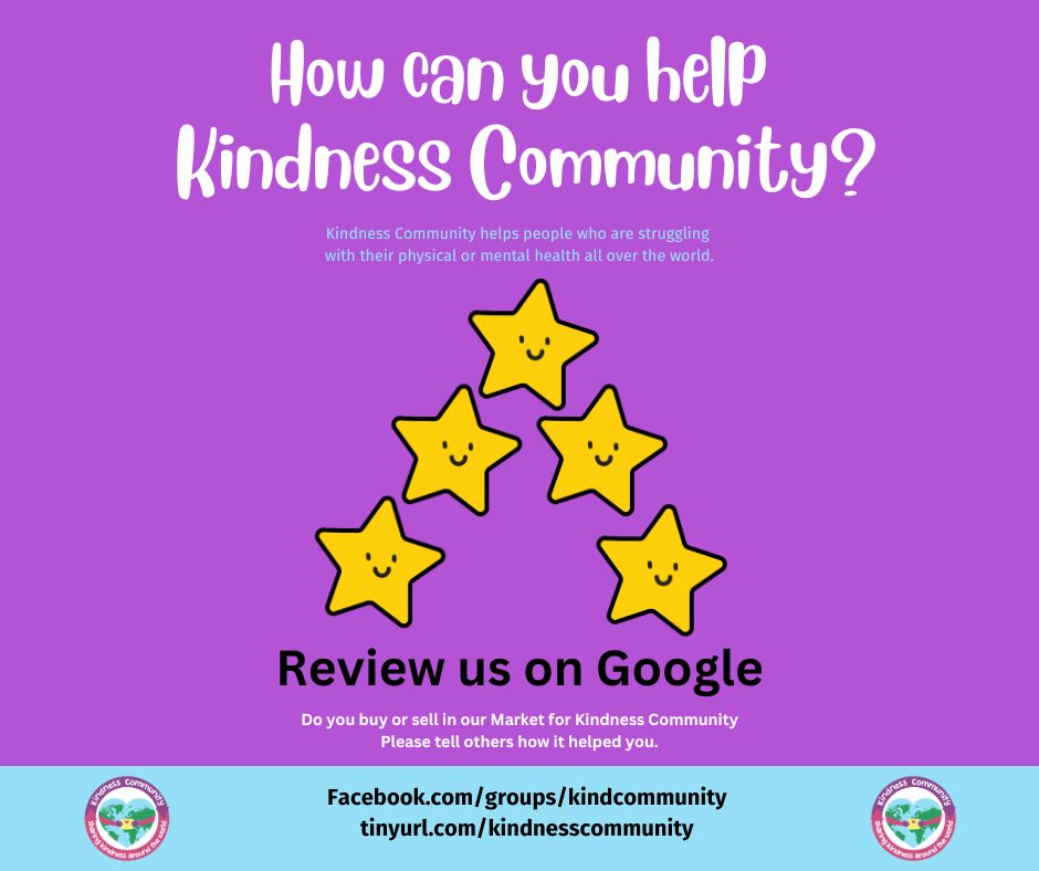 AKindCommunity's tweet photo. Do you buy or sell in the Online Market for Kindness Community? Please consider leaving us a lovely Google review so others can see how much people love our market.          https://t.co/hD3ly4HsDX https://t.co/cToCdiFuP3