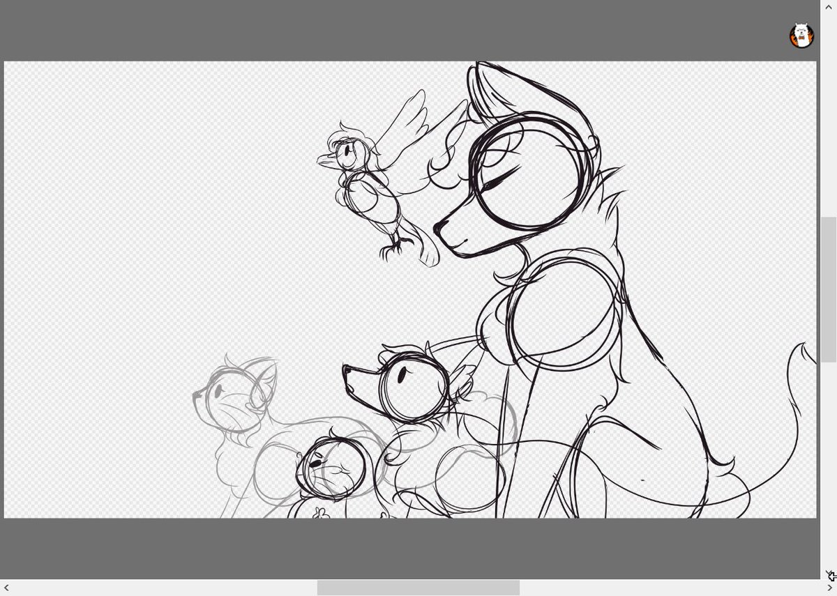 We're getting the band back together!!! (I missed drawing animals so much)