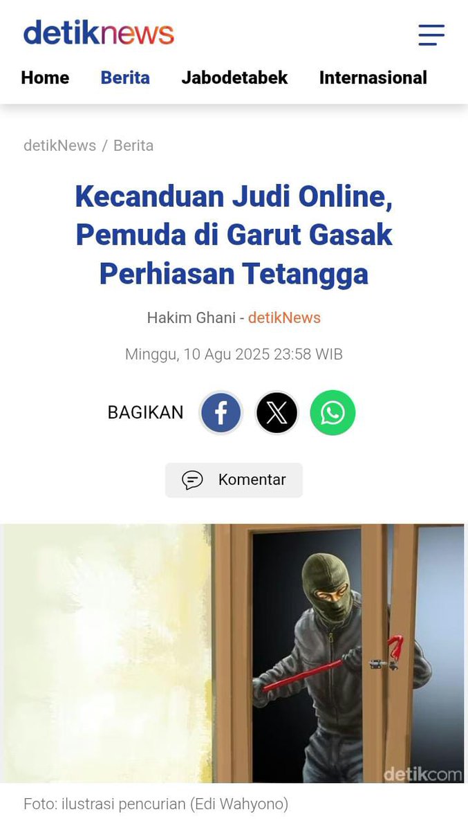zainazas's tweet photo. Korban judol: rumah hancur, anak putus sekolah, nyawa melayang. Kalian diem. Pemerintah blokir Rekening Dormant: kalian teriak. Pantes aja mafia judol betah, banyak fans-nya. 🙃
Dere Pati THE LIFE OF A SHOWGIRL #IdleFarming #AppleVille Selasa Taylor Zayne Najwa Shihab https://t.co/uz63eSsEYf