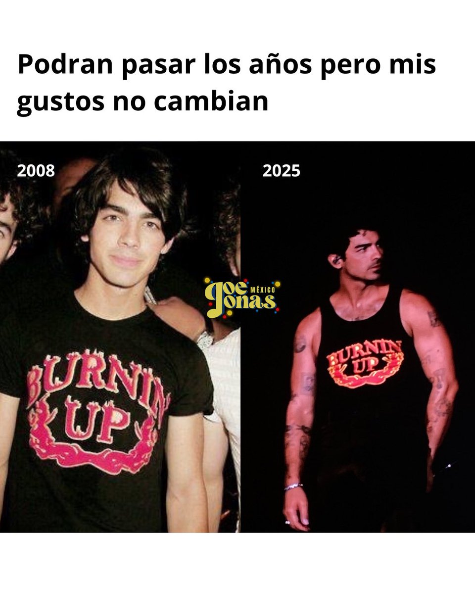 evolucionan pero no cambian

#joejonas #joejonasmexico