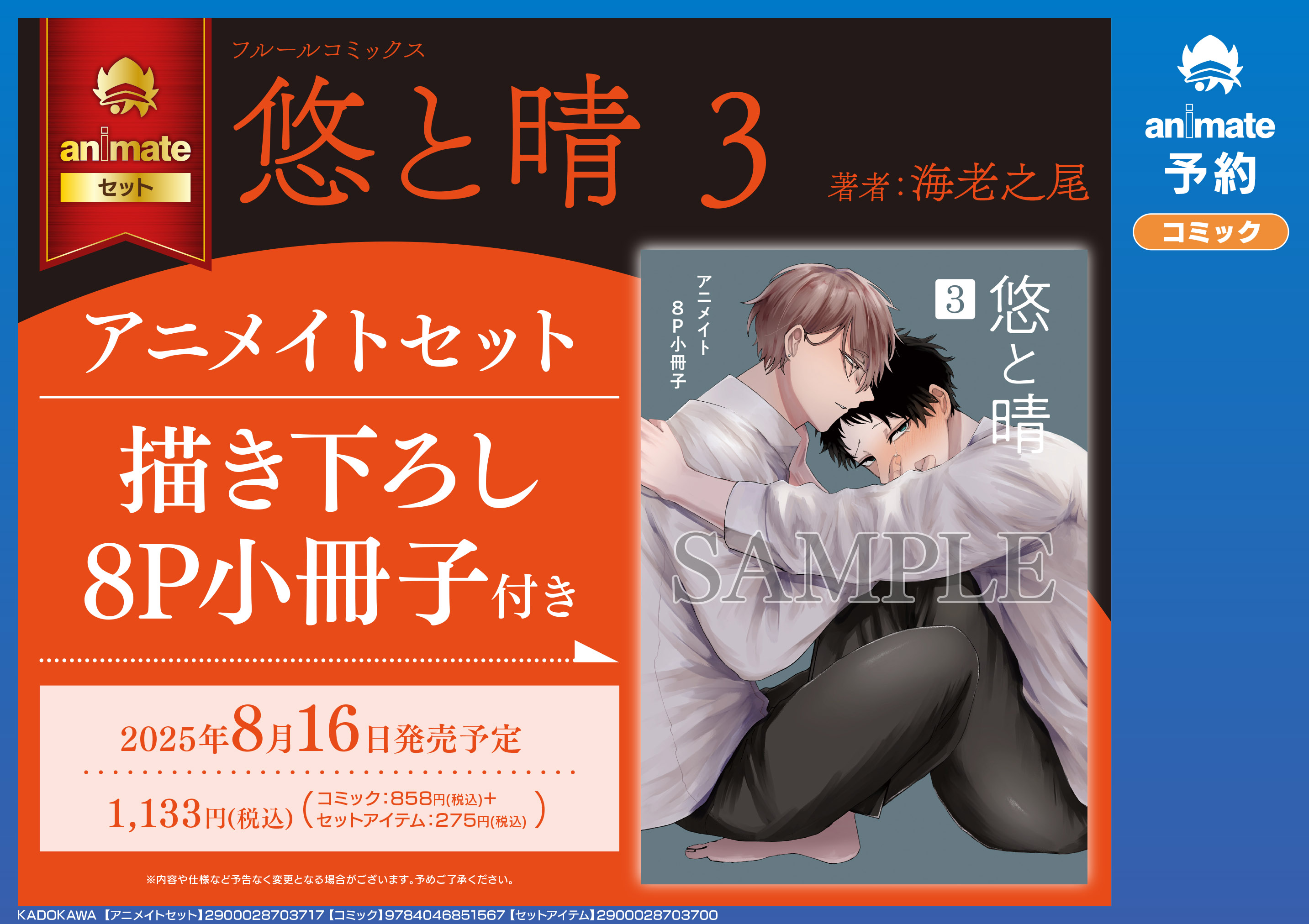 BL 特典　アニメイト他　リーフレット/小冊子 ボーイズラブ BL 少女漫画 アニメイト限定リーフレット 小冊子