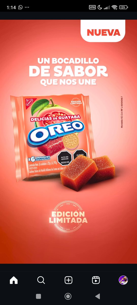 CervezaTipo's tweet photo. Si en Venezuela las cosas se descontrolan por cada sabor nuevo de McFlurry, veamos que sucede con un nuevo sabor de Galletas Oreo... https://t.co/4SKJjKbba5