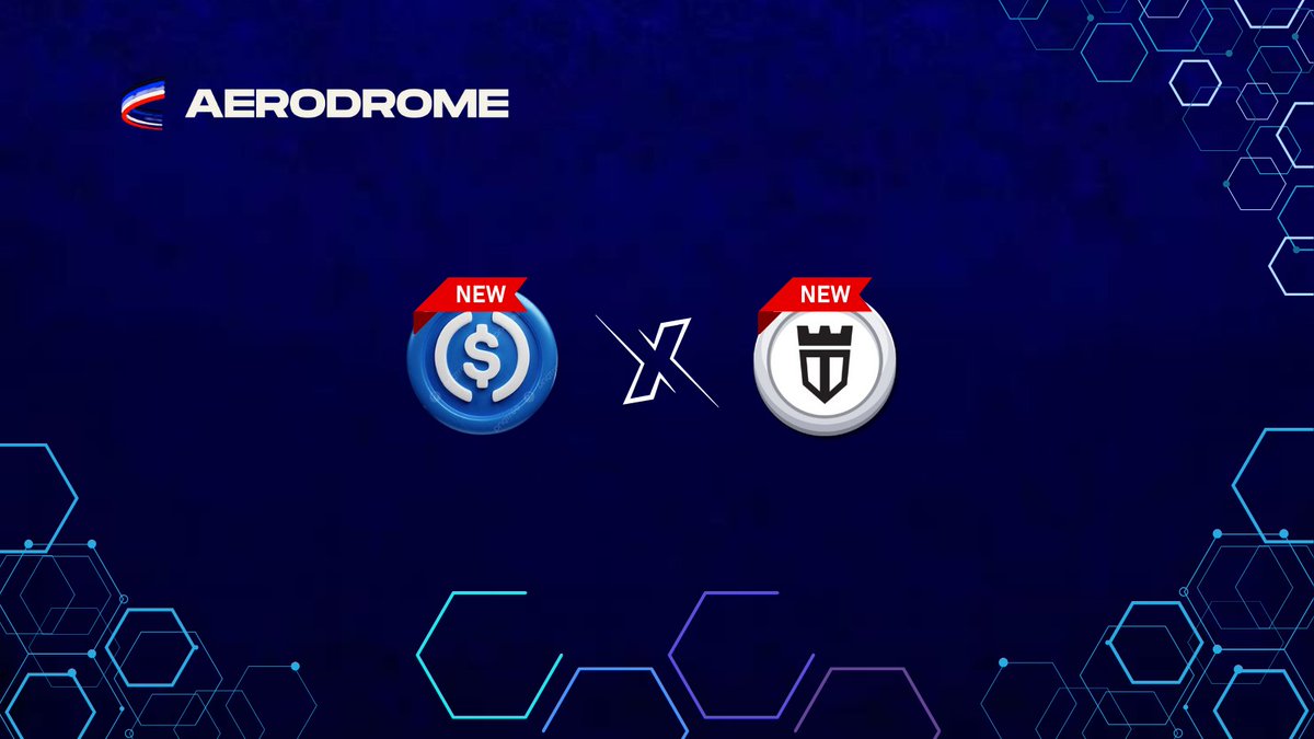 🚀 Another MOVE from TOWER!
A brand-new liquidity pool is now live on <a href="/AerodromeFi/">Aerodrome</a> — $TOWER / $USDC 🔥
Why $USDC ??
It’s the go-to stablecoin on Base — trusted, reliable, and backed by a strong, consistent market narrative.
That means smoother $TOWER trades, reduced volatility,
