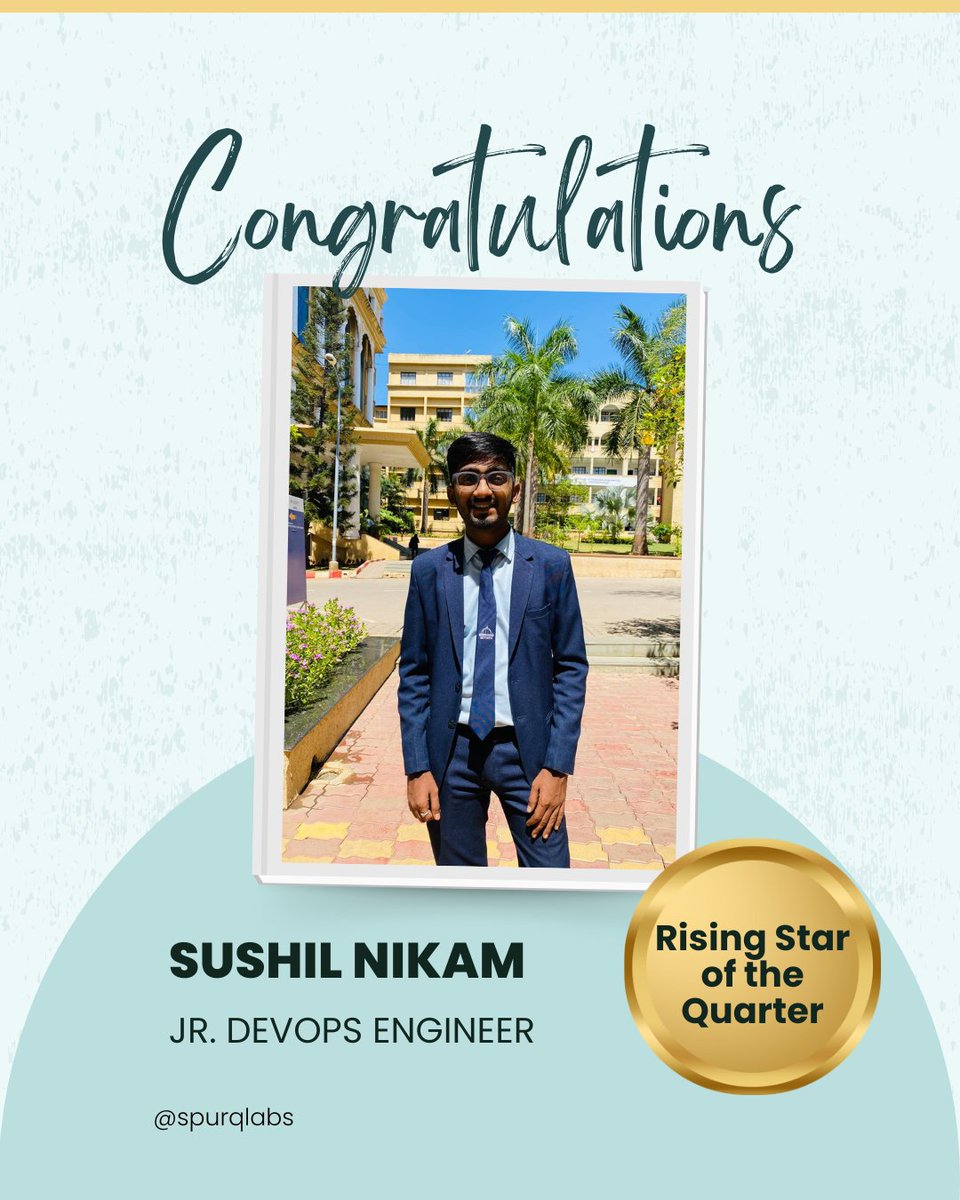 spurqlabs's tweet image. Quarterly Spotlight
Celebrating Dhananjay Shelke, Shubham Shirke & Sushil Nikam for their innovation, ownership, and exceptional impact at SpurQLabs. Your dedication sets the benchmark for excellence! #spurqlabs