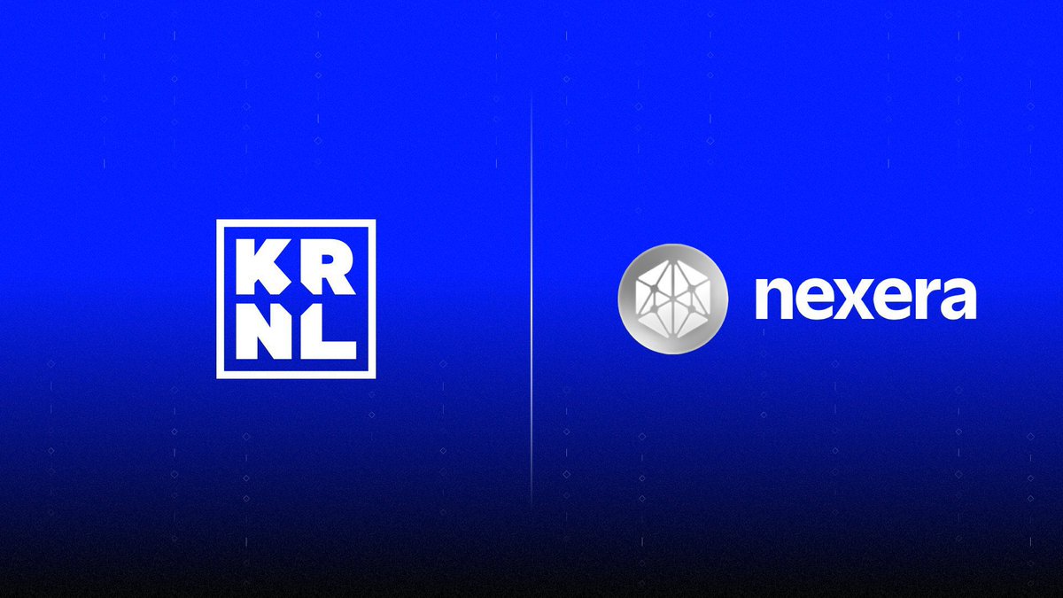 🚀 KRNL x Nexera — Why It Matters

Last time, I broke down the components of the <a href="/KRNL_xyz/">KRNL Labs</a> x <a href="/Nexera_Official/">Nexera</a> collab 👉 x.com/0xneatneat/sta…

Now, here’s the impact in 5 points 🧩

👉🏽Institutional Tokenization
Tokenized assets could hit $10T by 2030. Compliance built into