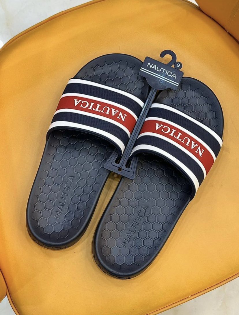 Nautica Rubber Slides 

👣: 40 - 45 | 🏷️: ₦26,000

wa.me/message/CX6H4V…🛒