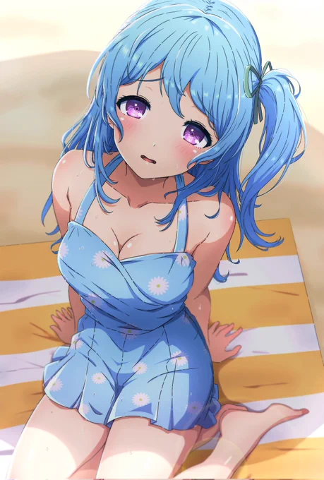 #TLを水着花音ちゃんでいっぱいにしよう 2年前に描いた、かのちゃん先輩