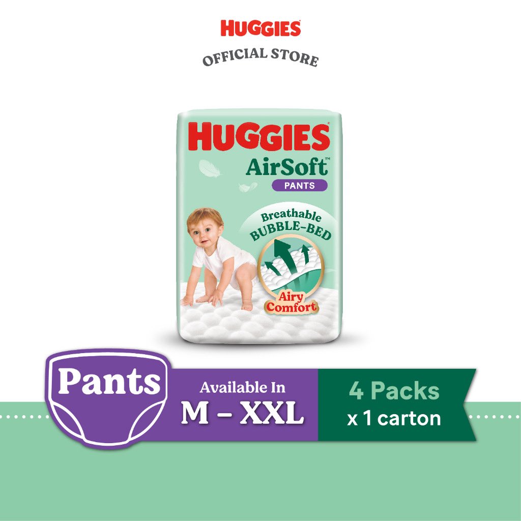 AnaqiStudio's tweet photo. 🩲 Nak jimat sambil belikan pampers untuk si manja?Huggies AirSoft Pants tengah ada promo best gila! 🎁Beli 1, Dapat 1 Hadiah – siap dapat tisu basah Pure Clean sekali 😍Harga pun cun, serendah RM128.60 lepas apply baucar 💸
Saiz M sampai XXL pun ada!
https://t.co/bUYUCFLZoW https://t.co/5T14eKkIux