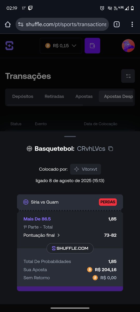 vitorxvt's tweet photo. @shufflecom bad!
Username: vitorxvt https://t.co/3i6WZA1tbF