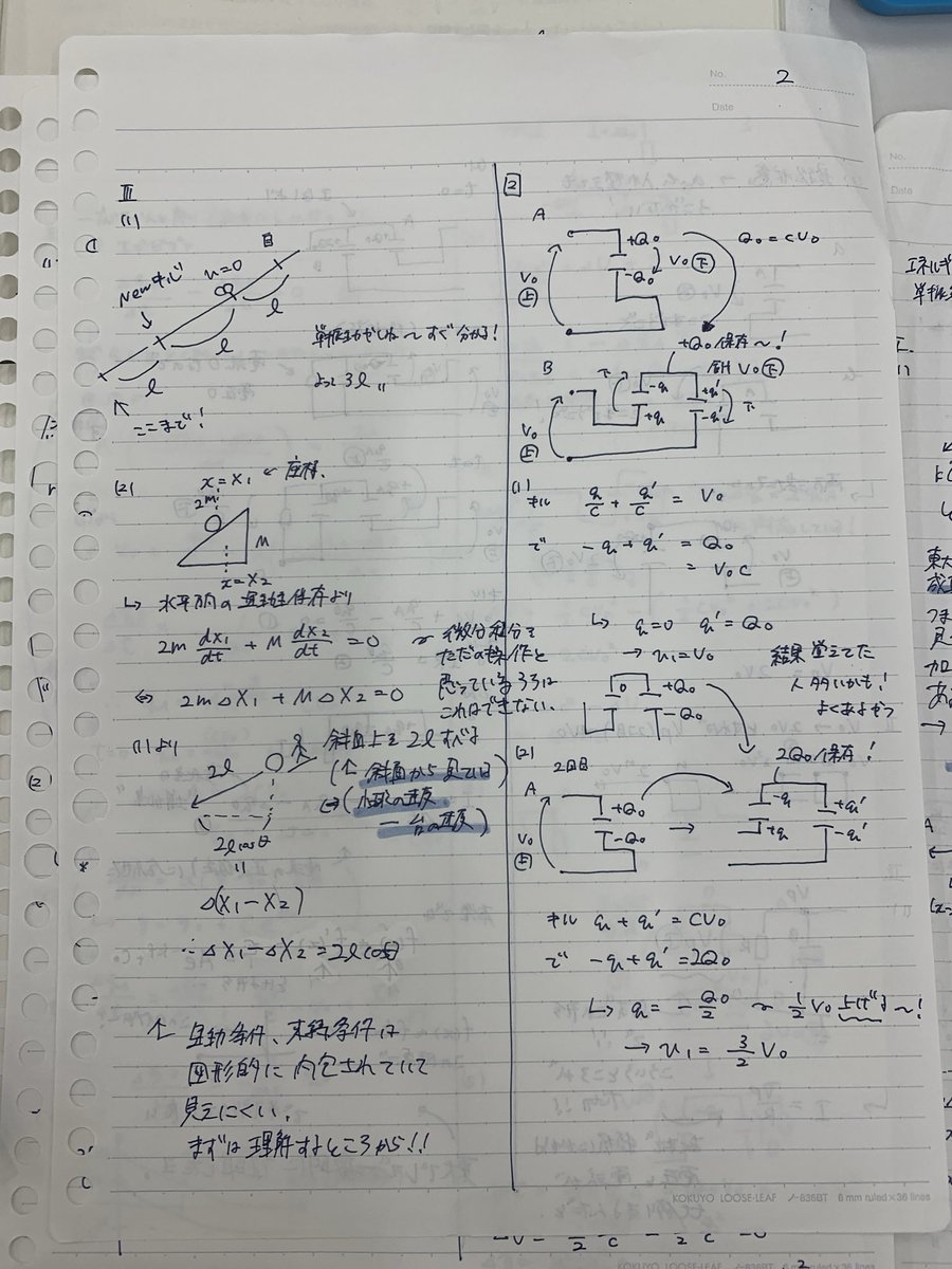 _I_love_physics's tweet photo. 東大実戦物理 https://t.co/6CSolminlh