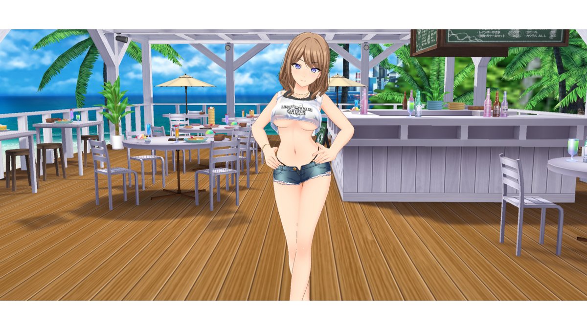 【衣装紹介】
ショートタンクトップ限定ドルフィン確定ガチャで登場する
「住乃絵　紫苑(コミケショートタンクトップ)」には、ショートタンクトップの衣装がついています!

新しい衣装でドルフィンを着せ替えよう!

※表情やポーズ、ジオラママップは付属しません。

#ドルウェブ