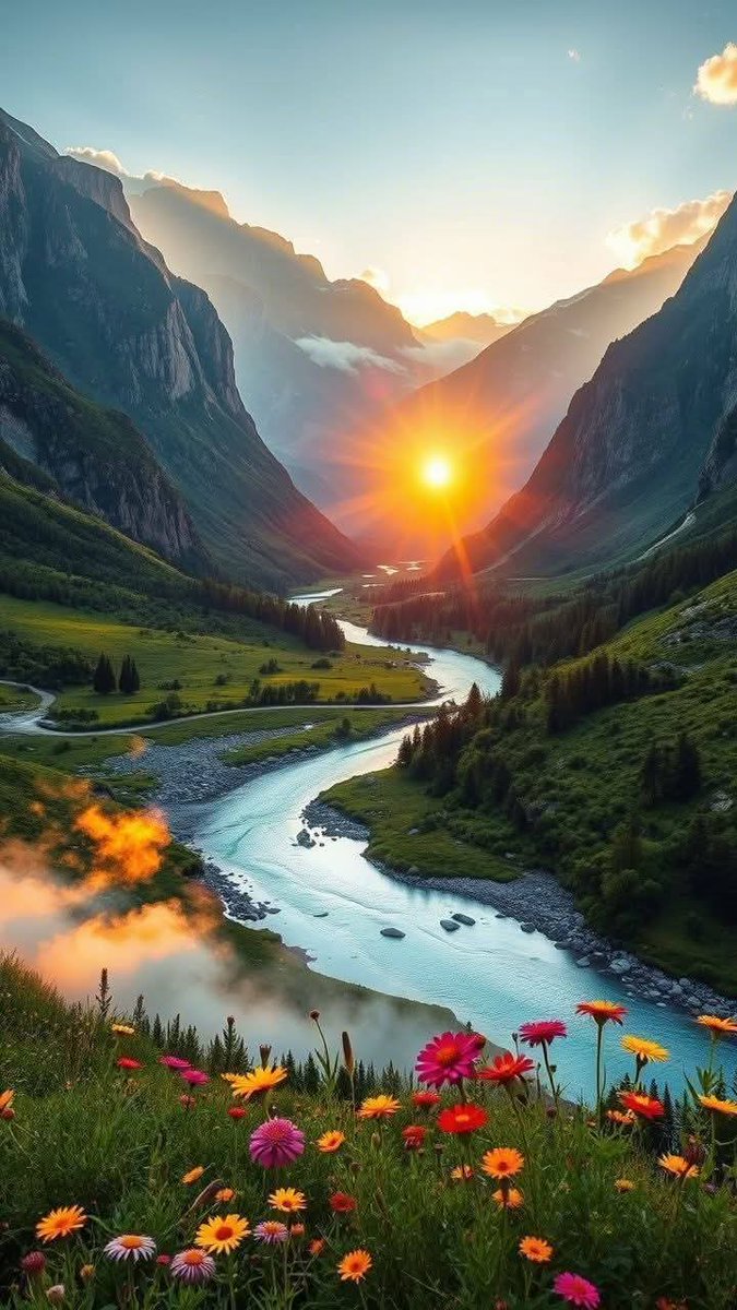 TN080319899's tweet photo. Beautiful scenery 🏞️🌞 https://t.co/2PMk8wcxoJ