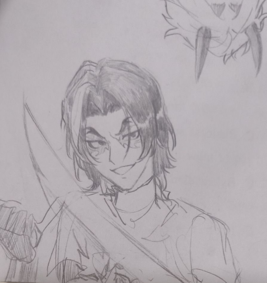 Beetledisease's tweet photo. I'll post many of the drawings I made while I was away.#greenwind Also, I donโt know what the ship name for Cole and Lloyd is. https://t.co/AkTsQquYUb
