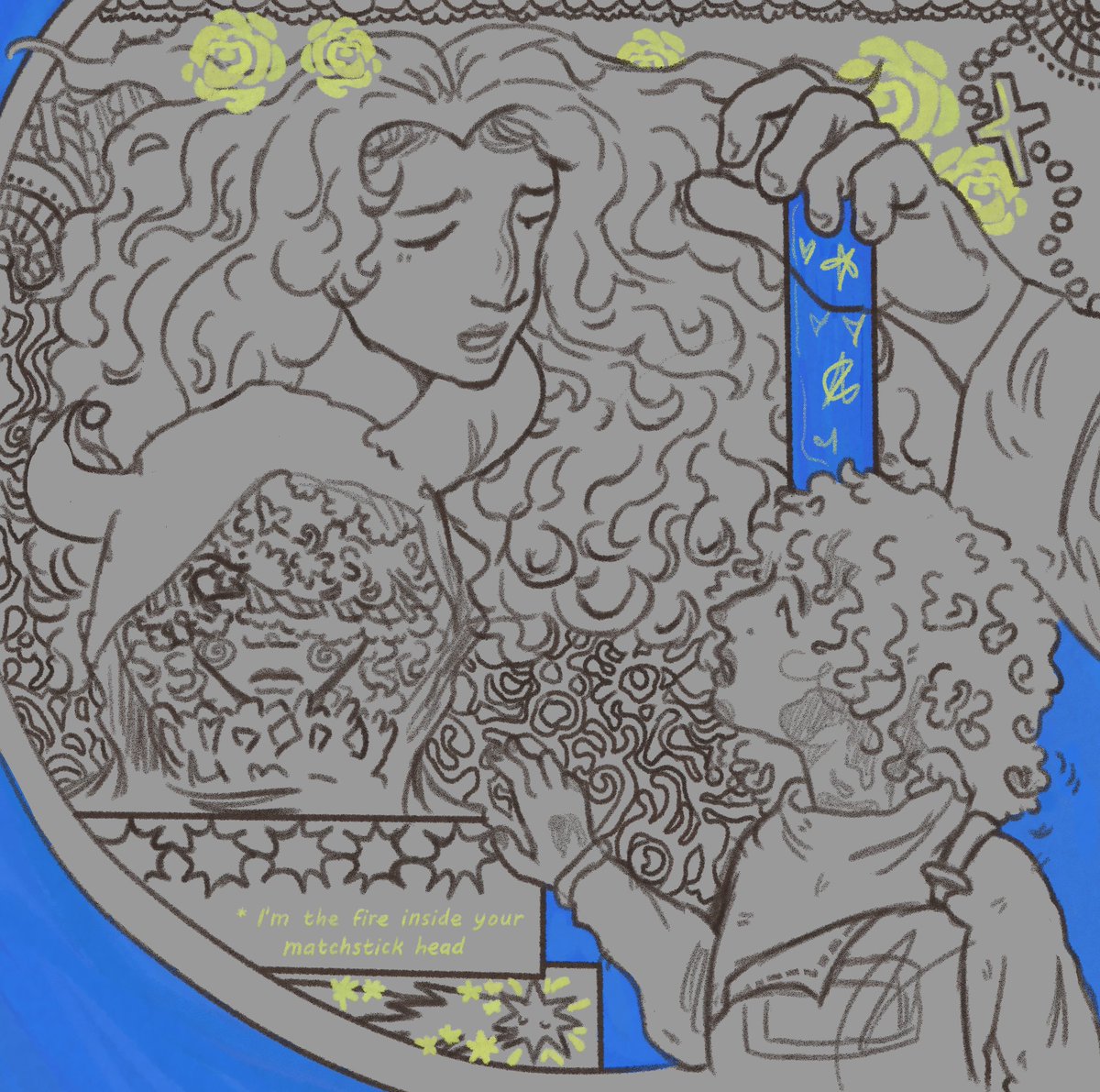 mutedprojection's tweet image. what kind of awesome is this? this is bendy, sam and max, and boyfriends oc awesome