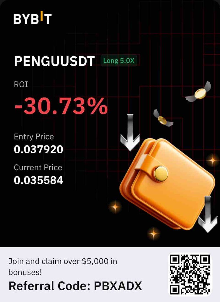 MPi (@ls_mpi) on Twitter photo The more I lose, the more I want to keep doing and risk until i make it.
keep learning $Pengu 🐧 #Pengu <a href="/pudgypenguins/">Pudgy Penguins</a> 🐧😎 The more I lose, the more I want to keep doing and risk until i make it.
keep learning $Pengu 🐧 #Pengu <a href="/pudgypenguins/">Pudgy Penguins</a> 🐧😎